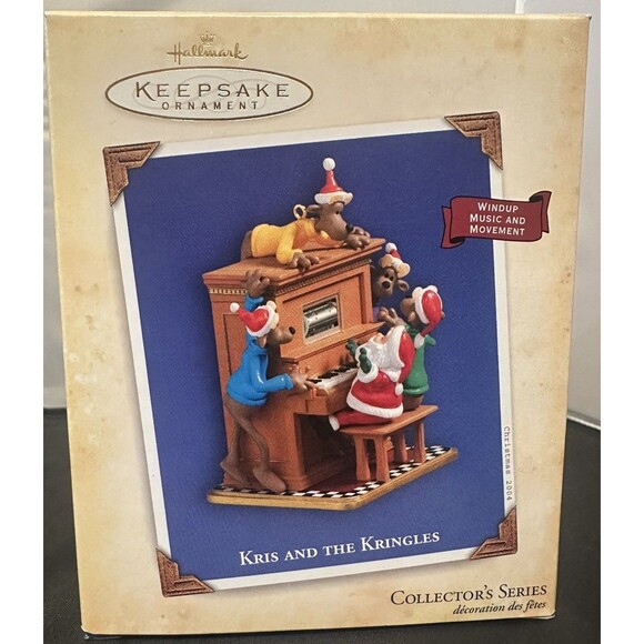 2004 Hallmark Keepsake Ornament - Kris and the Kringles - Wind Up Music & Moves’ - Picture 1 of 2